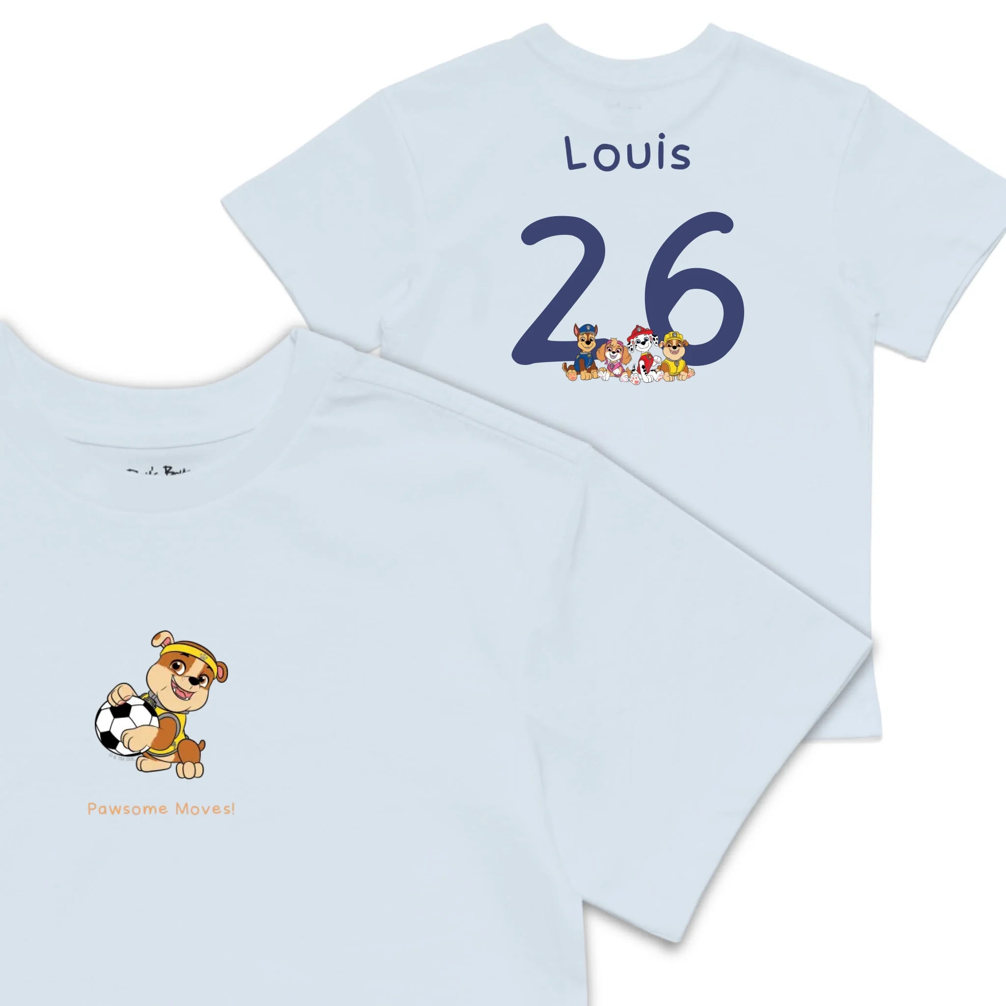 Roys Boys blue T-Shirt Imagery_0008_Older Kids front back