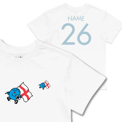 Kids TSHIRT Main Image Front and Back_White frontback back view