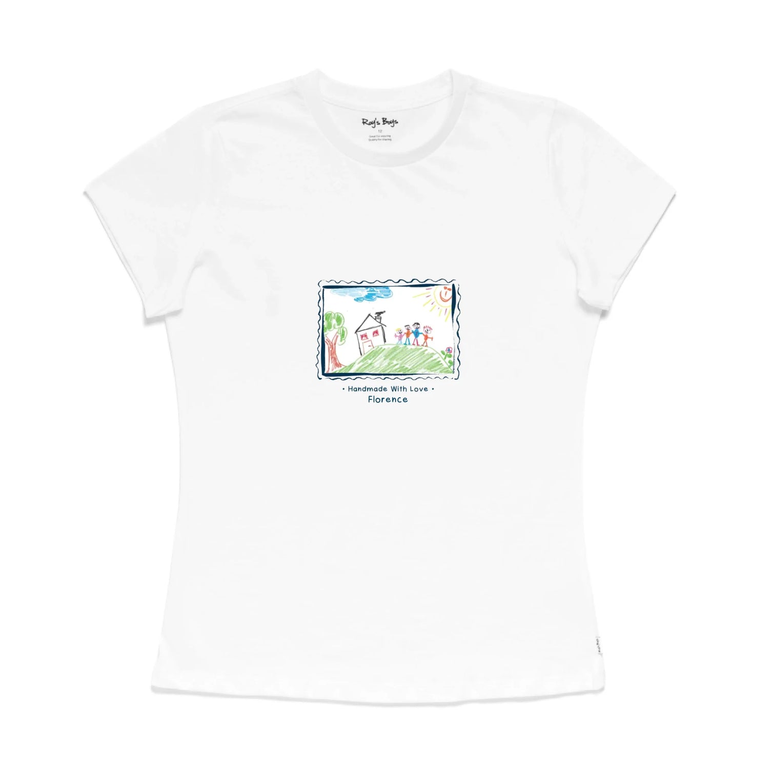 Roys Boys White T-Shirt Imagery_0004_Womens Front