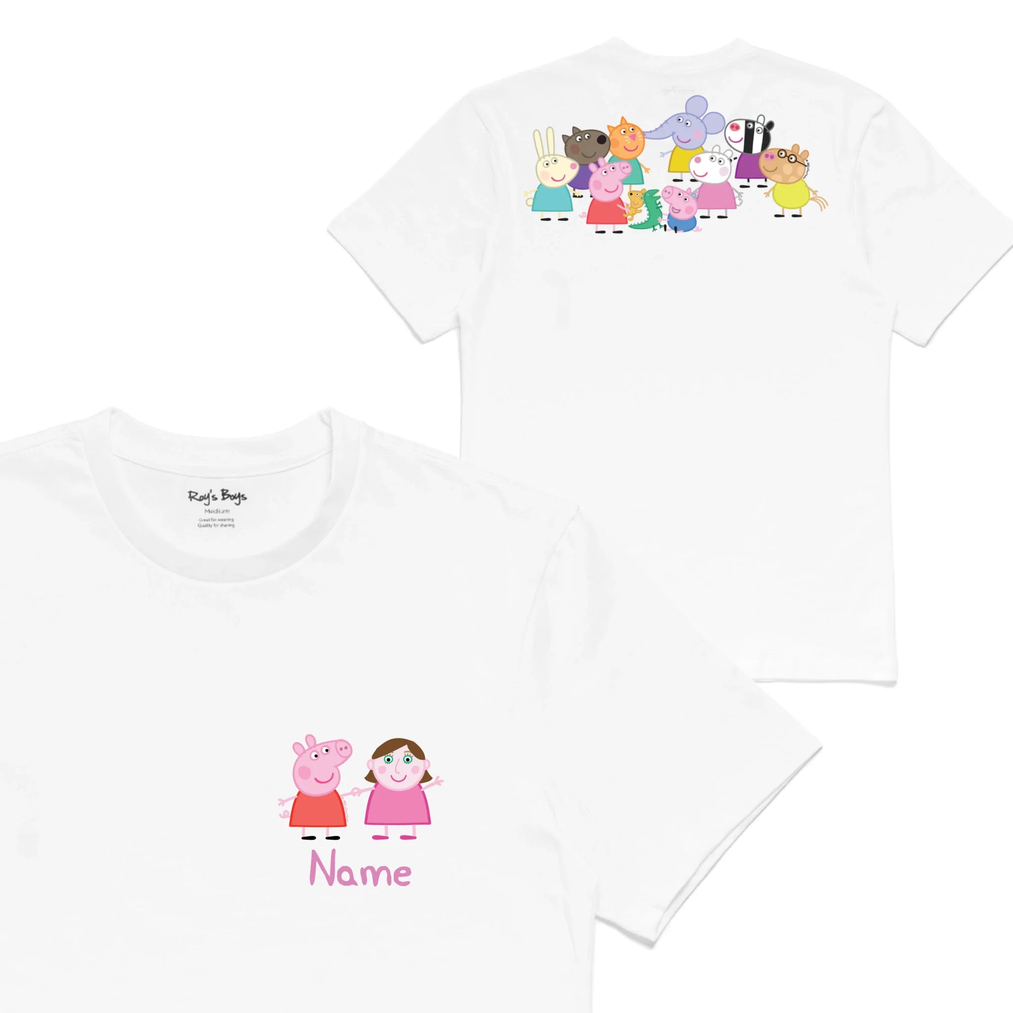 Roys Boys White T-Shirt Imagery_0001_Mens Back both-01