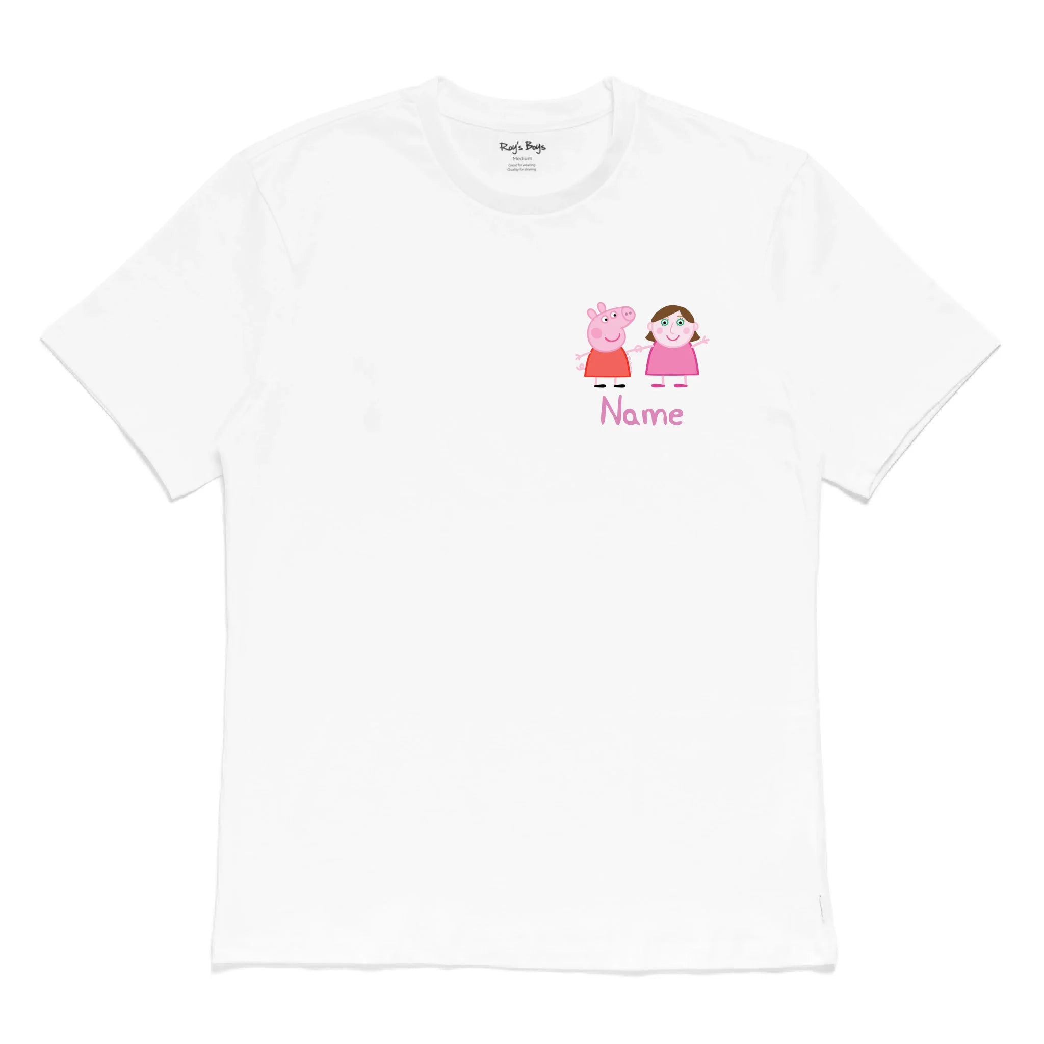 Roys Boys White T-Shirt Imagery_0000_Mens Front