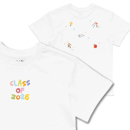 Kids TSHIRT Main Image Front and Back_white frontback front crop