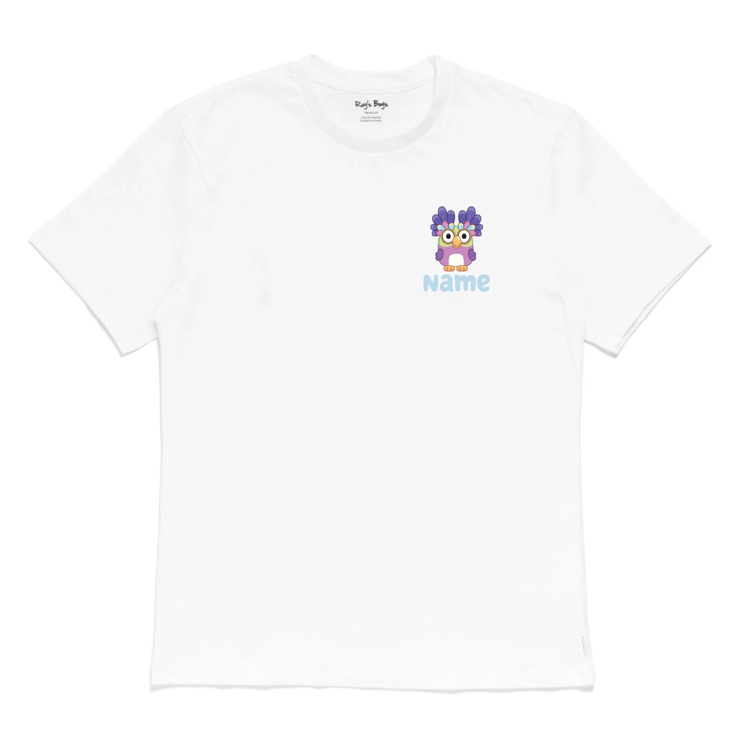Roys Boys White T-Shirt Imagery_0000_Mens Front