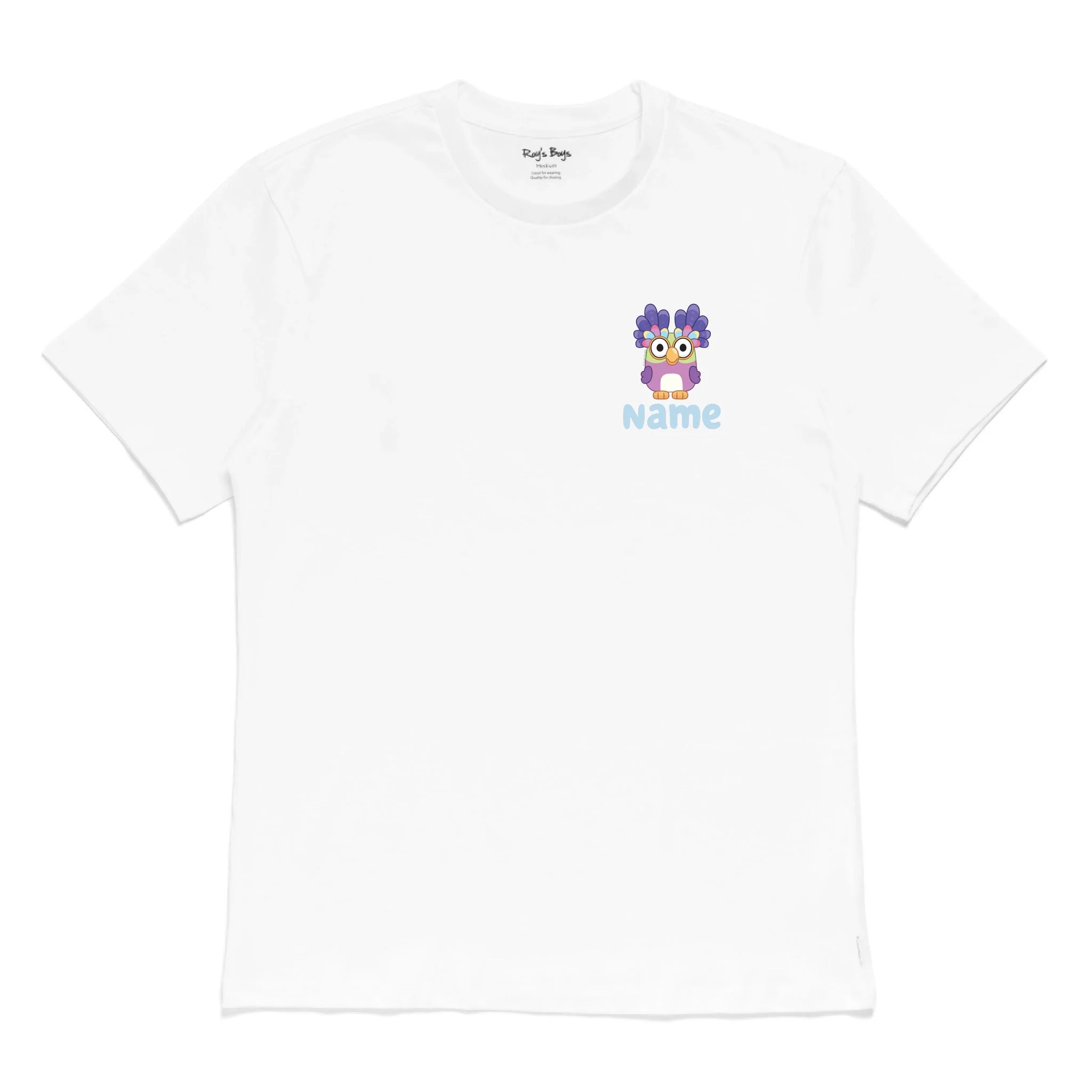 Roys Boys White T-Shirt Imagery_0000_Mens Front