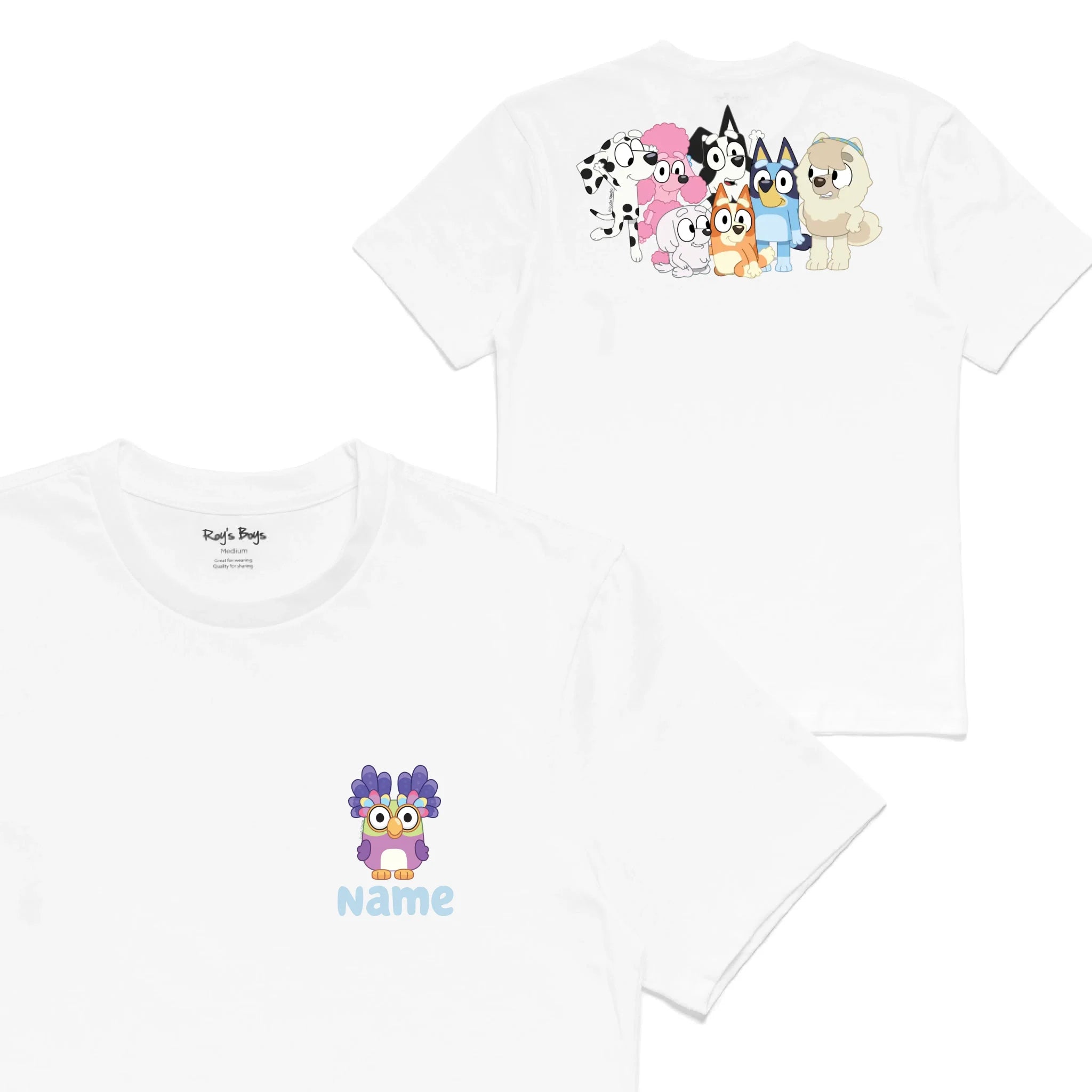 Roys Boys White T-Shirt Imagery_0001_Mens Back both-01