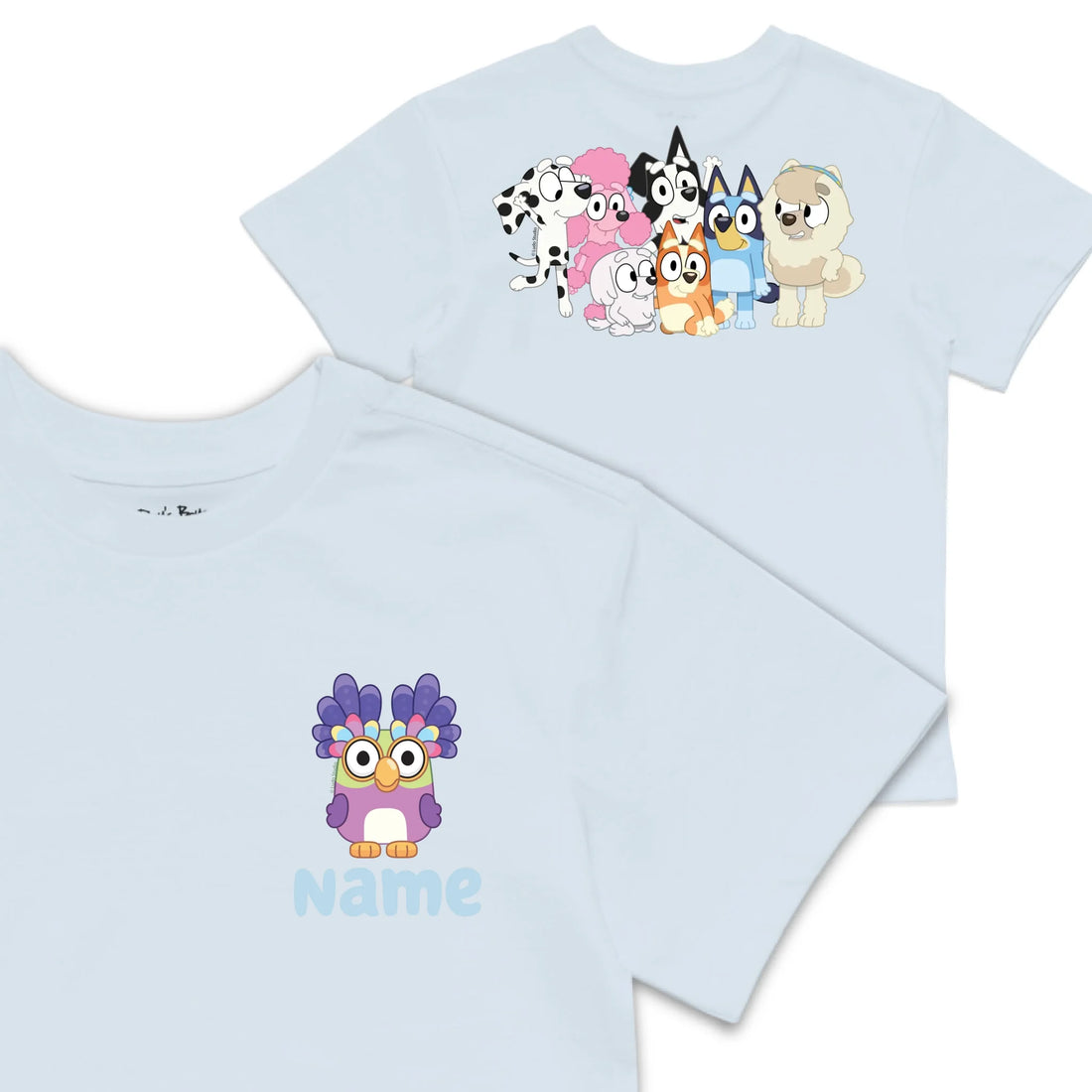 Roys Boys blue T-Shirt Imagery_0008_Older Kids front back