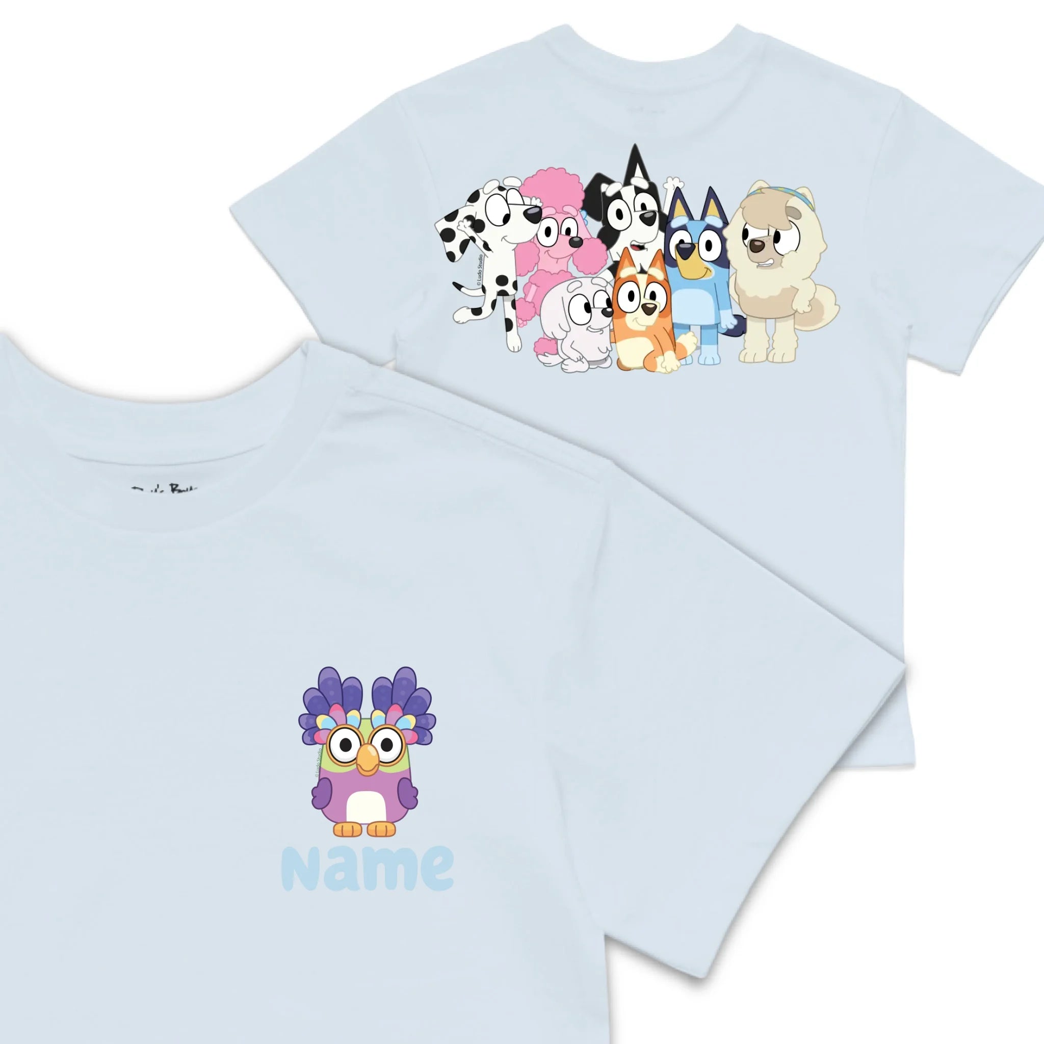 Roys Boys blue T-Shirt Imagery_0008_Older Kids front back