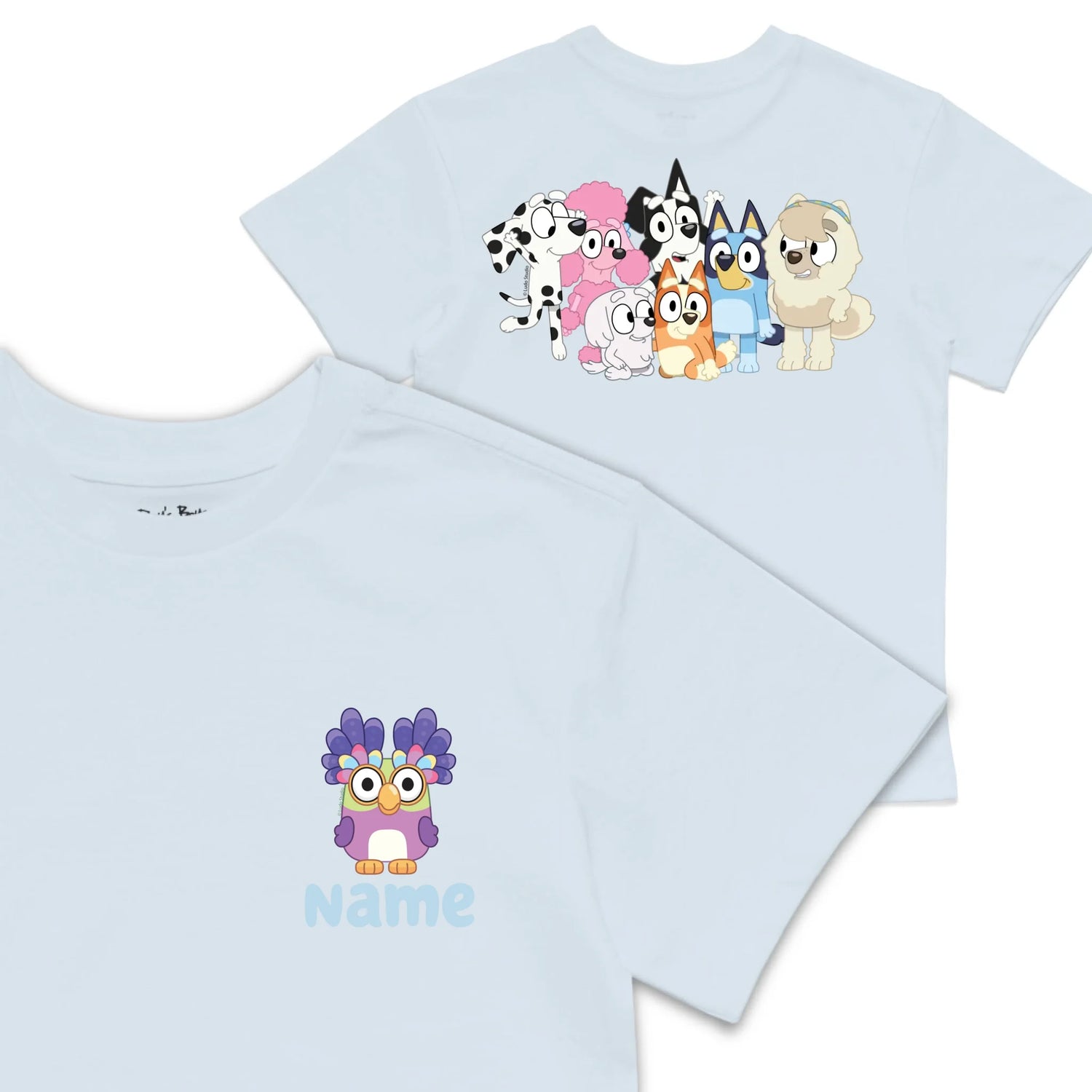 Roys Boys blue T-Shirt Imagery_0008_Older Kids front back