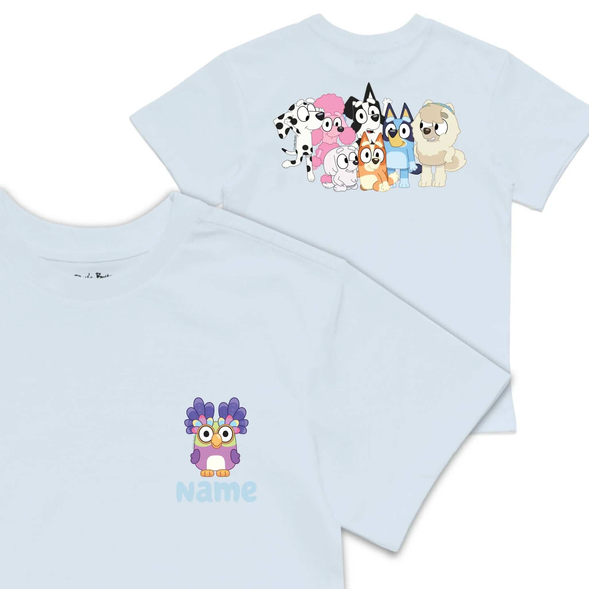 Roys Boys blue T-Shirt Imagery_0008_Older Kids front back