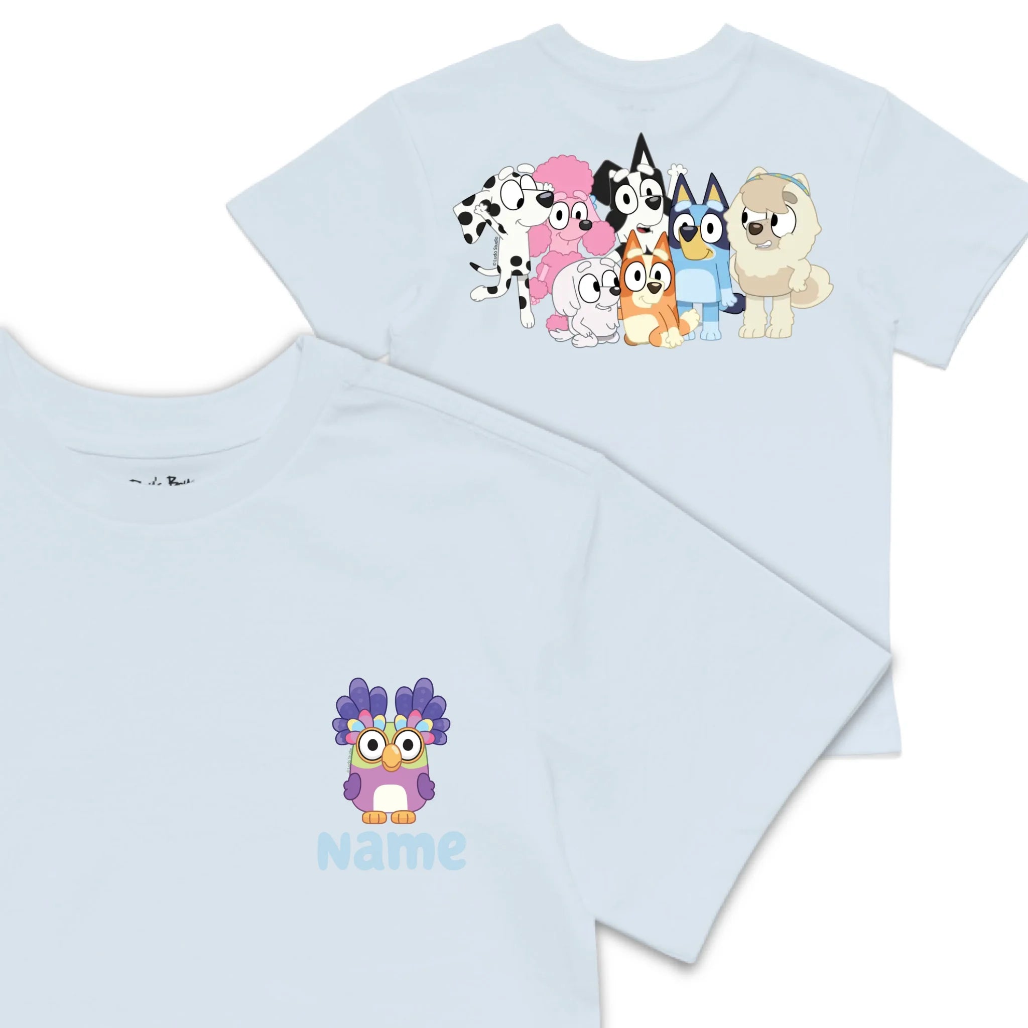 Roys Boys blue T-Shirt Imagery_0008_Older Kids front back