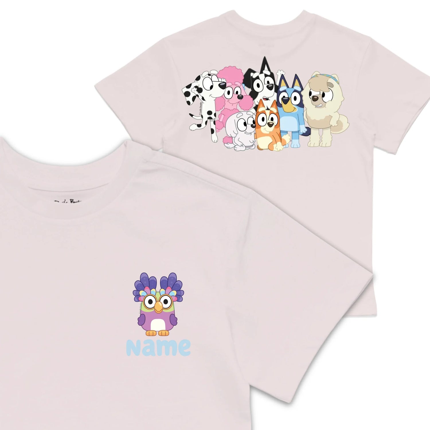 Roys Boys Pink T-Shirt Imagery_0008_Older Kids front back
