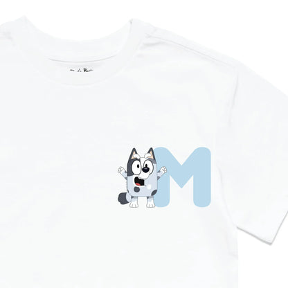 Personalised Initial Bluey Kids&