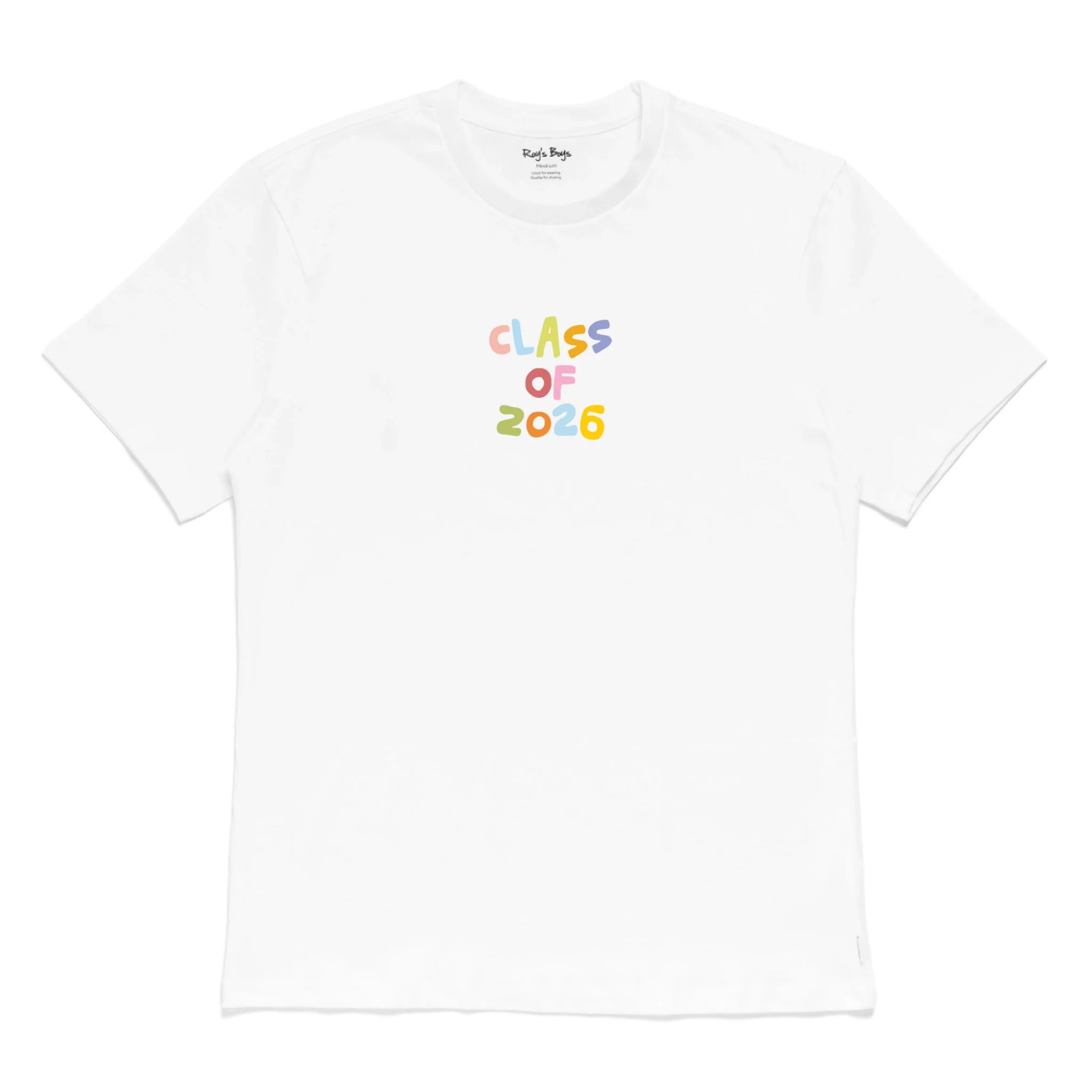 Roys Boys White T-Shirt Imagery_0000_Mens Front