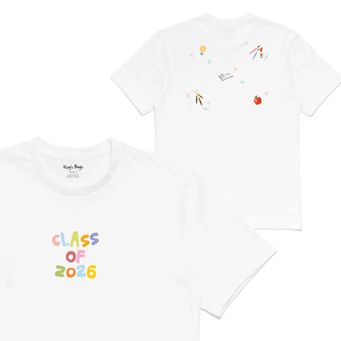 Roys Boys White T-Shirt Imagery_0001_Mens Back both-01