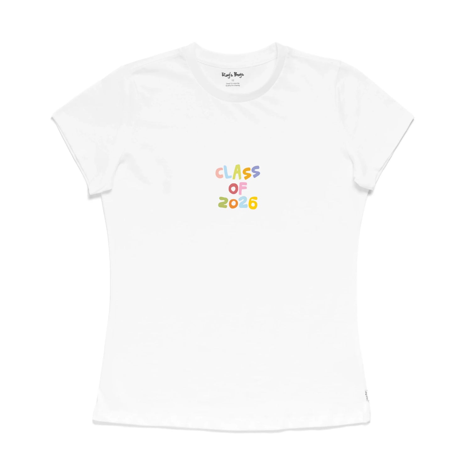 Roys Boys White T-Shirt Imagery_0004_Womens Front
