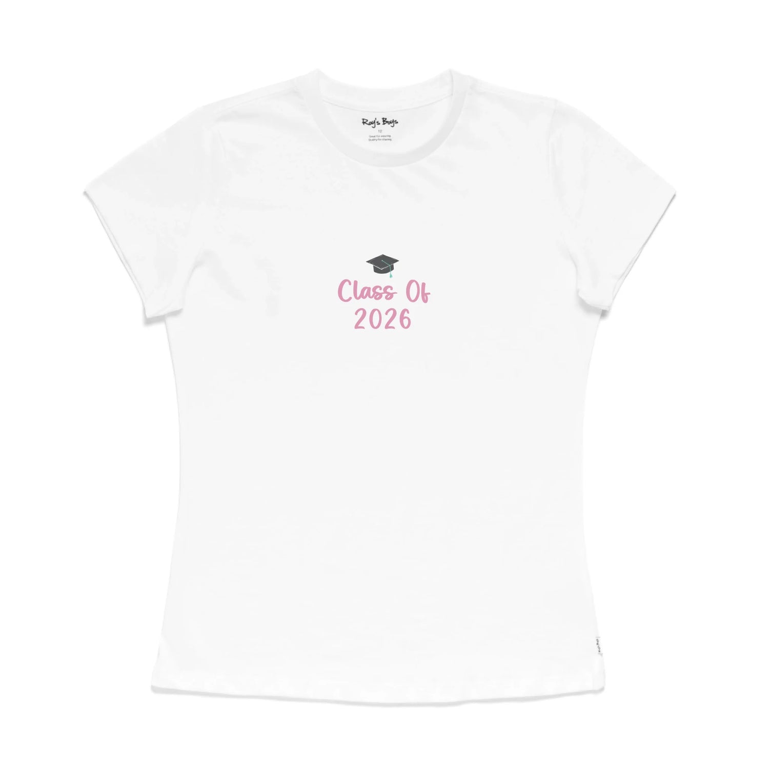 Roys Boys White T-Shirt Imagery_0004_Womens Front