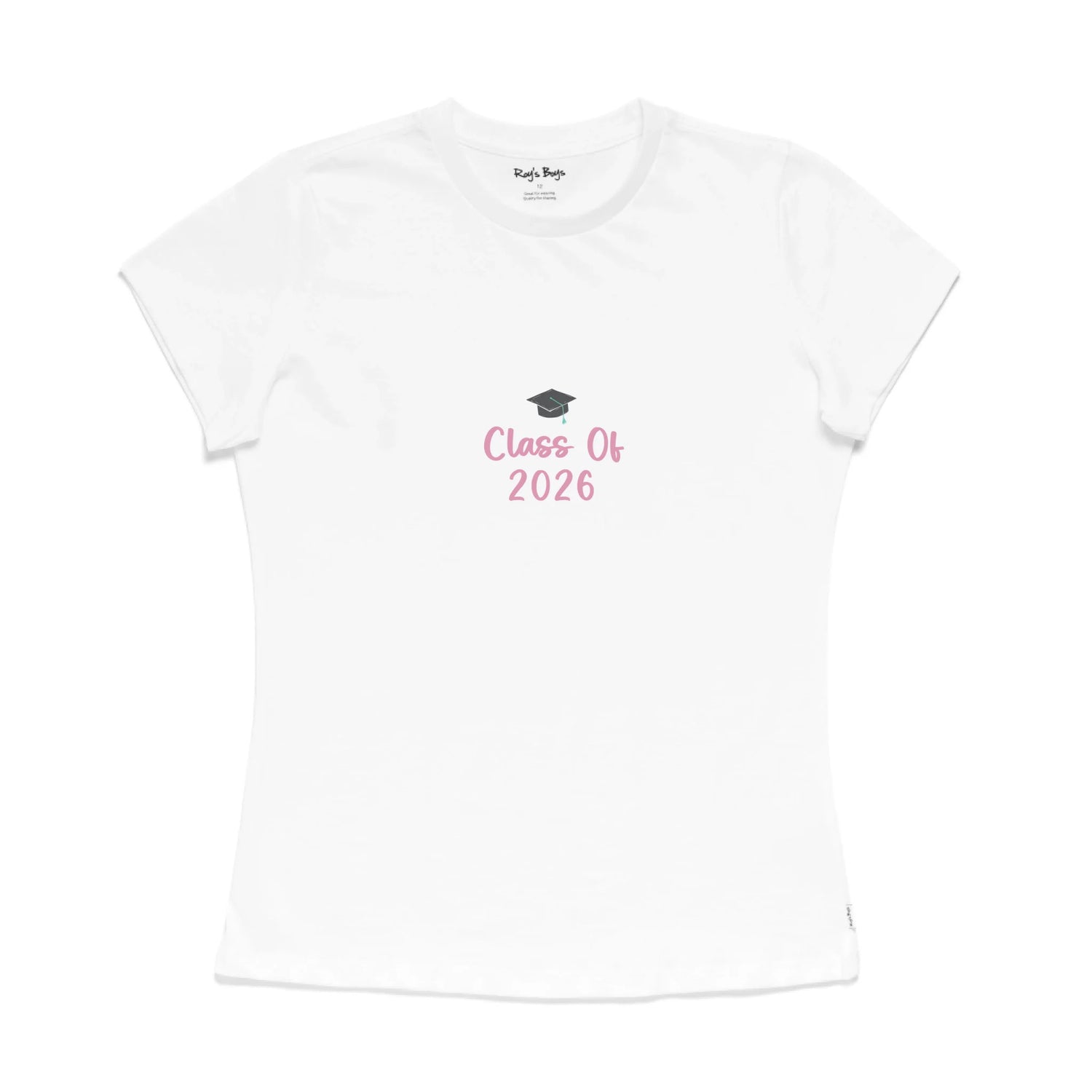 Roys Boys White T-Shirt Imagery_0004_Womens Front