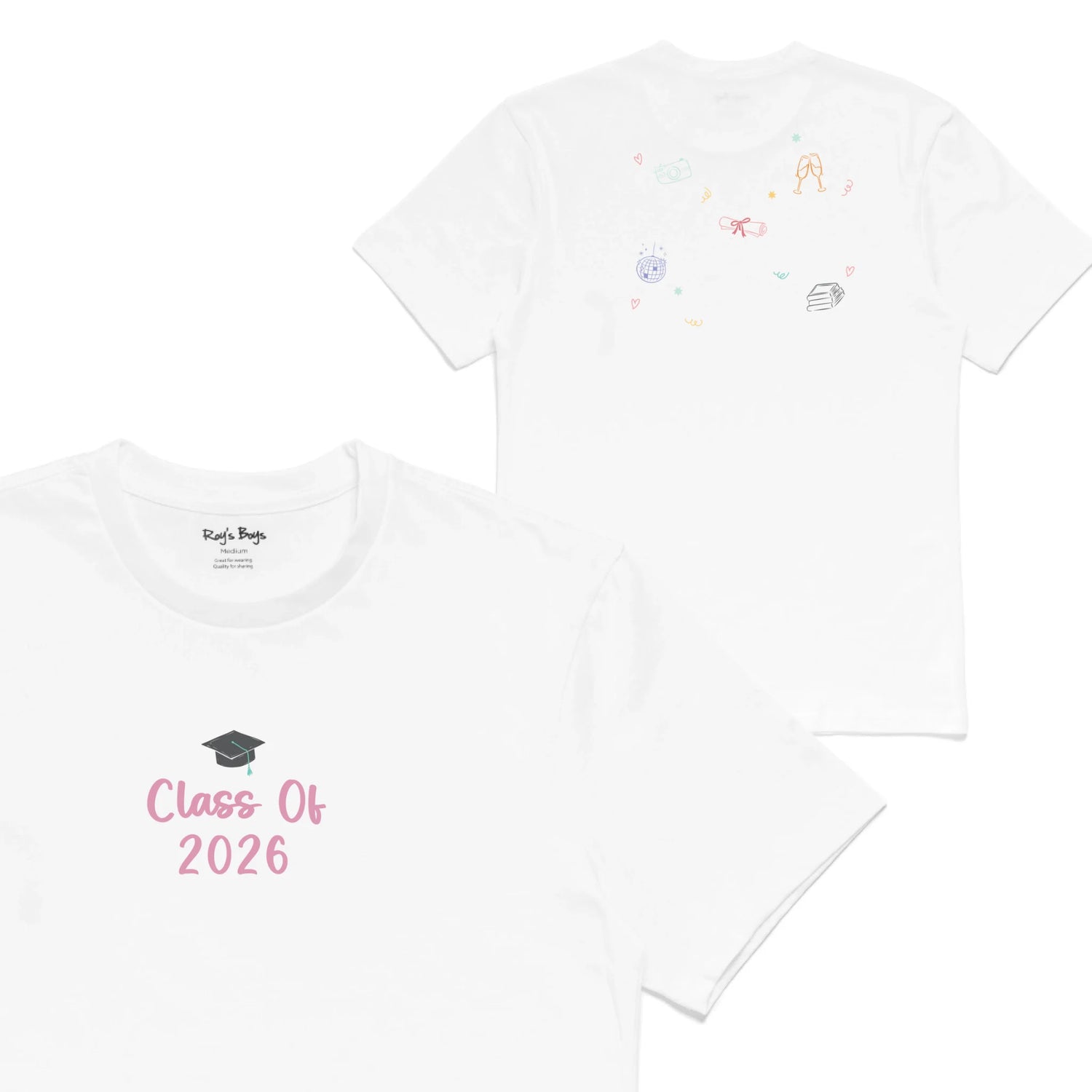 Roys Boys White T-Shirt Imagery_0001_Mens Back both-01