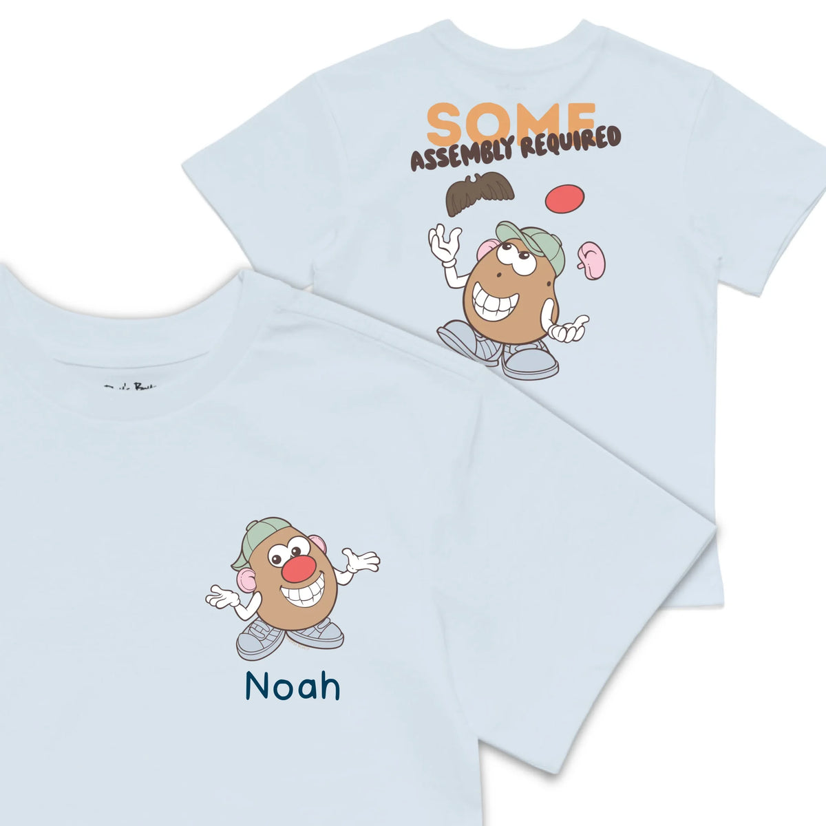 Roys Boys blue T-Shirt Imagery_0008_Older Kids front back