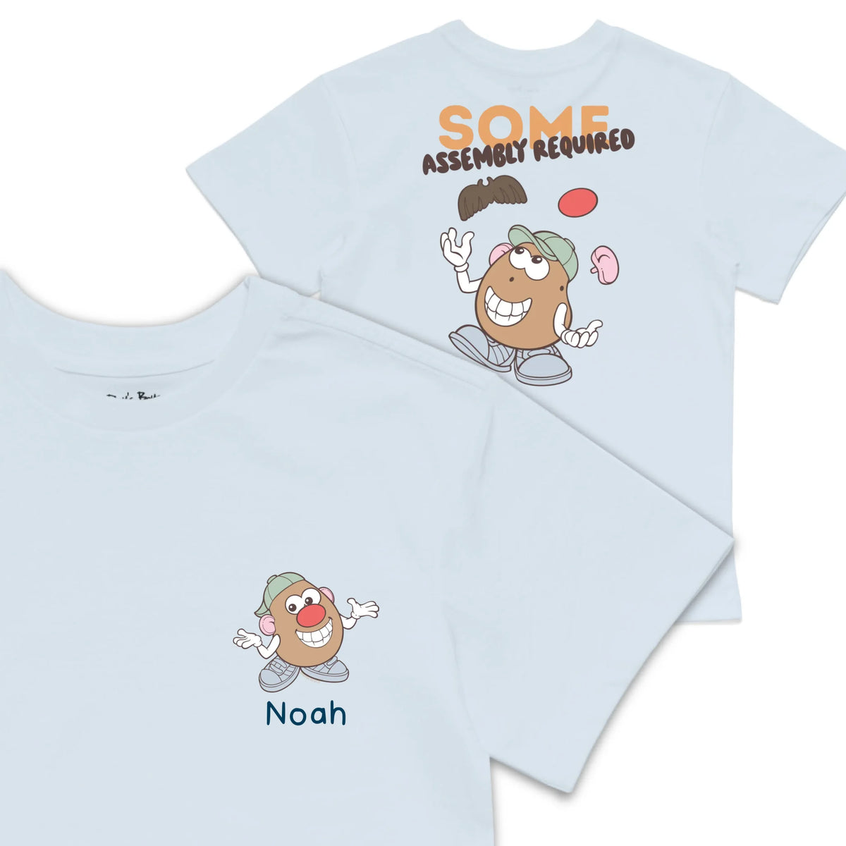 Roys Boys blue T-Shirt Imagery_0008_Older Kids front back