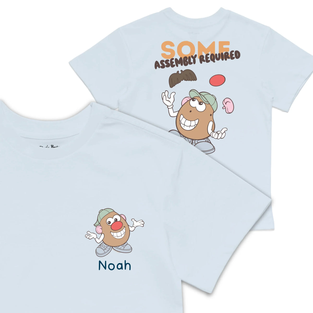Roys Boys blue T-Shirt Imagery_0008_Older Kids front back