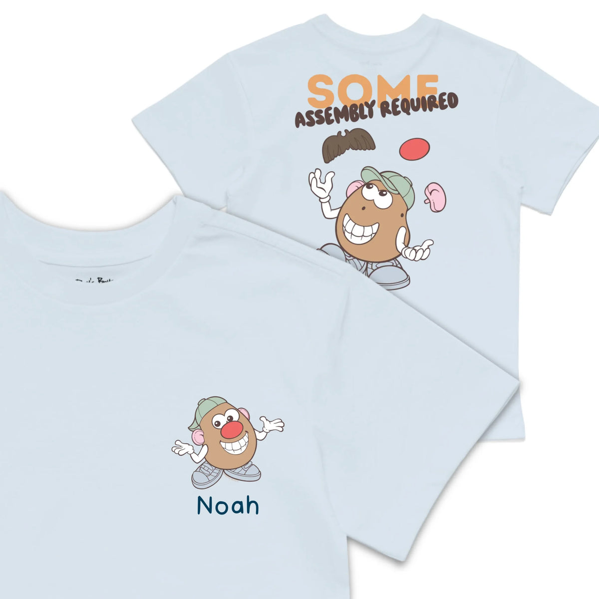 Roys Boys blue T-Shirt Imagery_0008_Older Kids front back