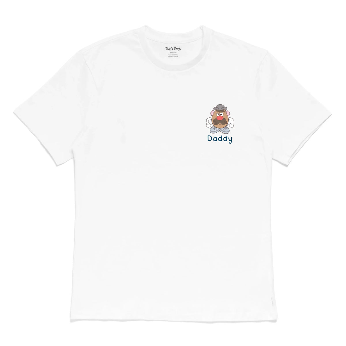 Roys Boys White T-Shirt Imagery_0000_Mens Front