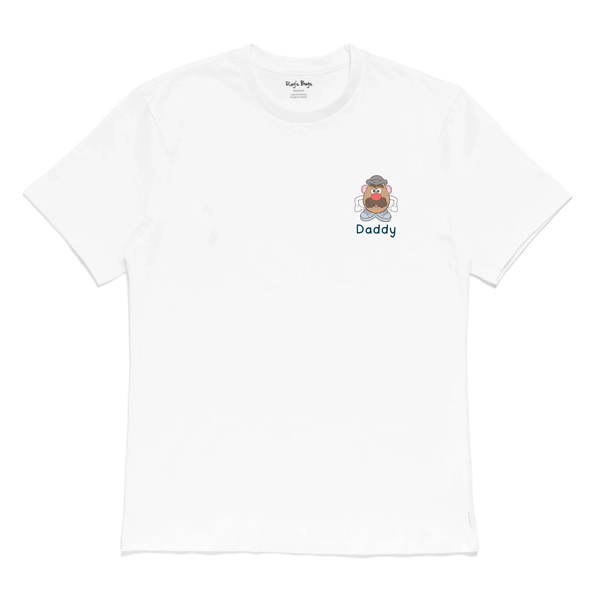 Roys Boys White T-Shirt Imagery_0000_Mens Front