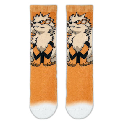 Arcanine Pokémon Adult Printed Cosy Socks