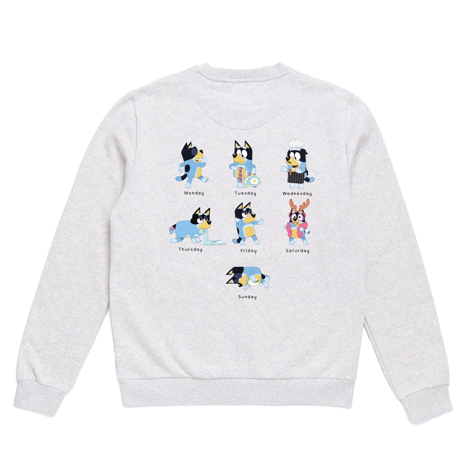 Bandit Days of the Week Adult Sweatshirt