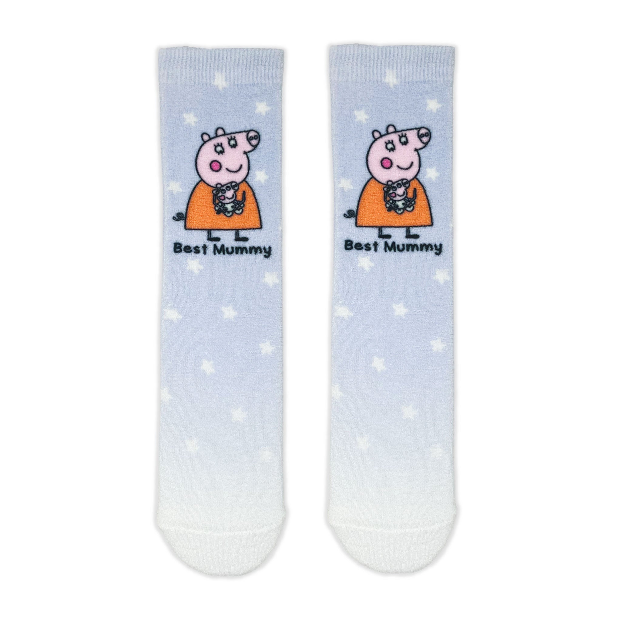 Peppa Pig Best Mummy Adult Cosy Socks