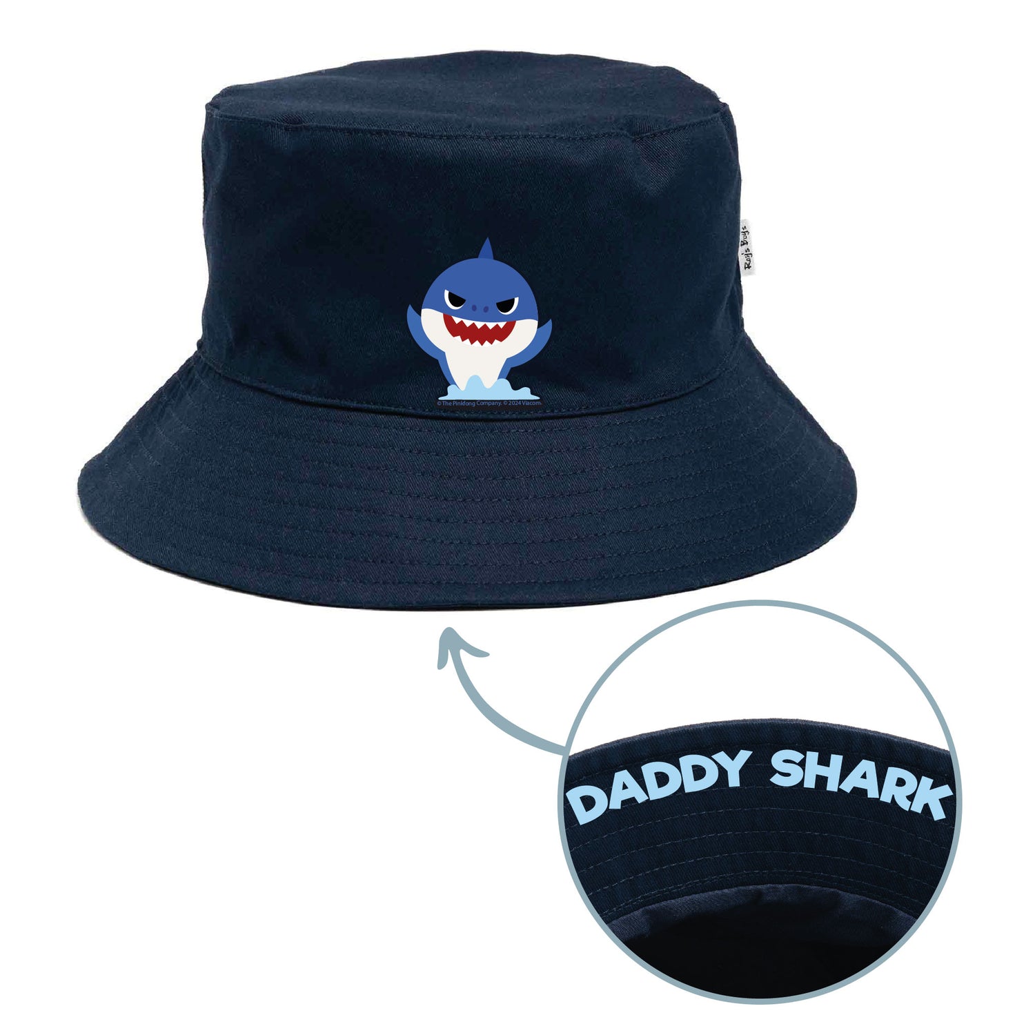 Daddy Shark Adult Bucket Hat