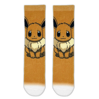 Eevee Pokémon Adult Printed Cosy Socks