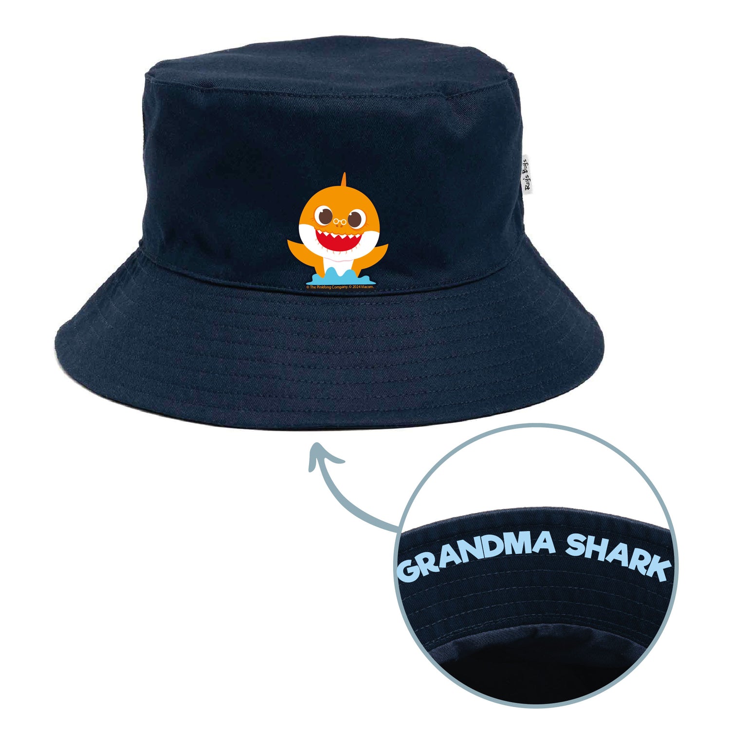 Grandma Shark Adult Bucket Hat