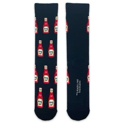 Heinz Ketchup All Over Adult Socks