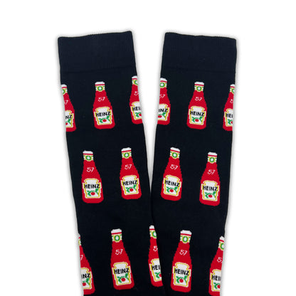 Heinz Ketchup All Over Adult Socks