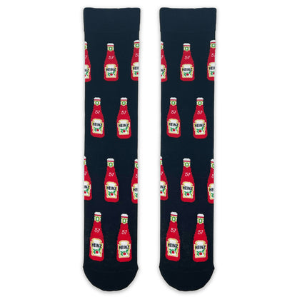 Heinz Ketchup All Over Adult Socks