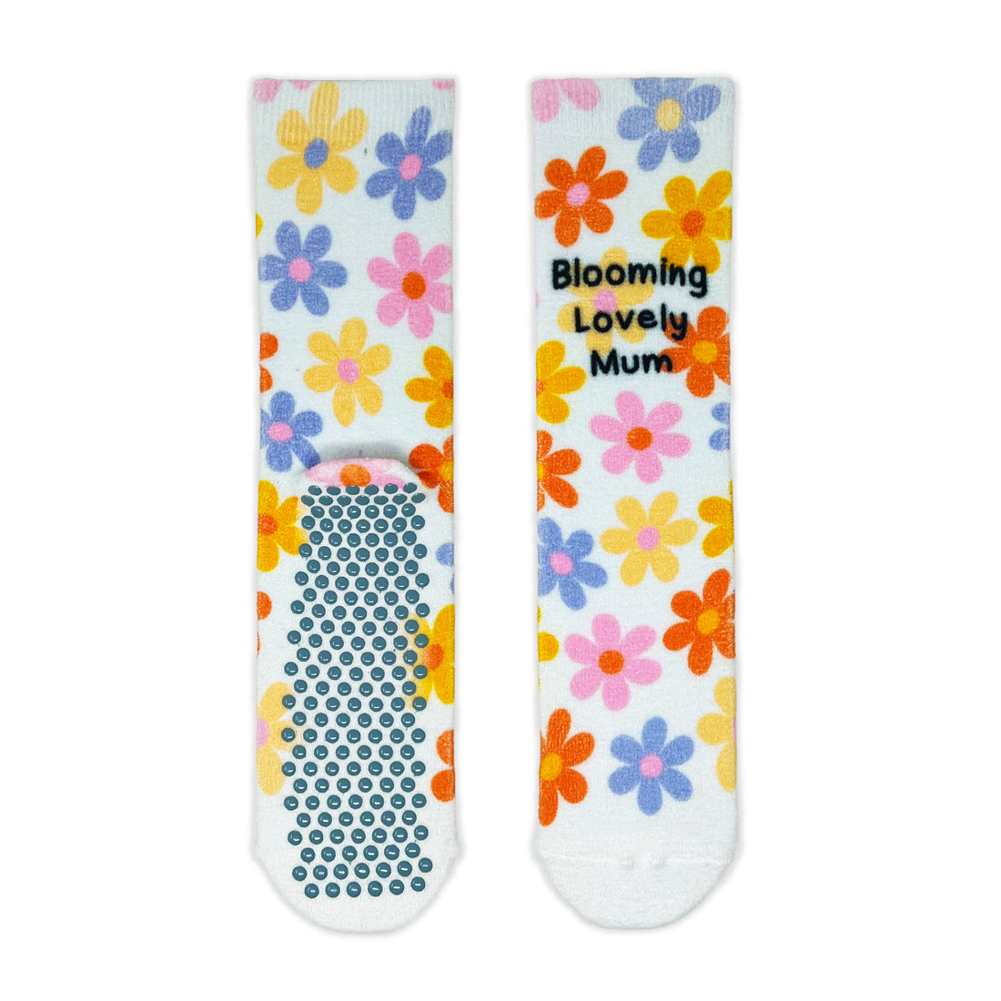 Blooming Lovely Mum Adult Cosy Socks - Roy&