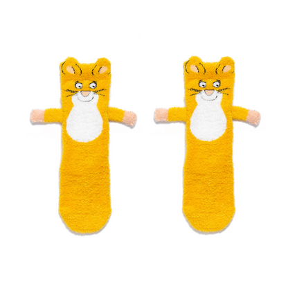 Front profile Mouse and Mouse legs be friends socks