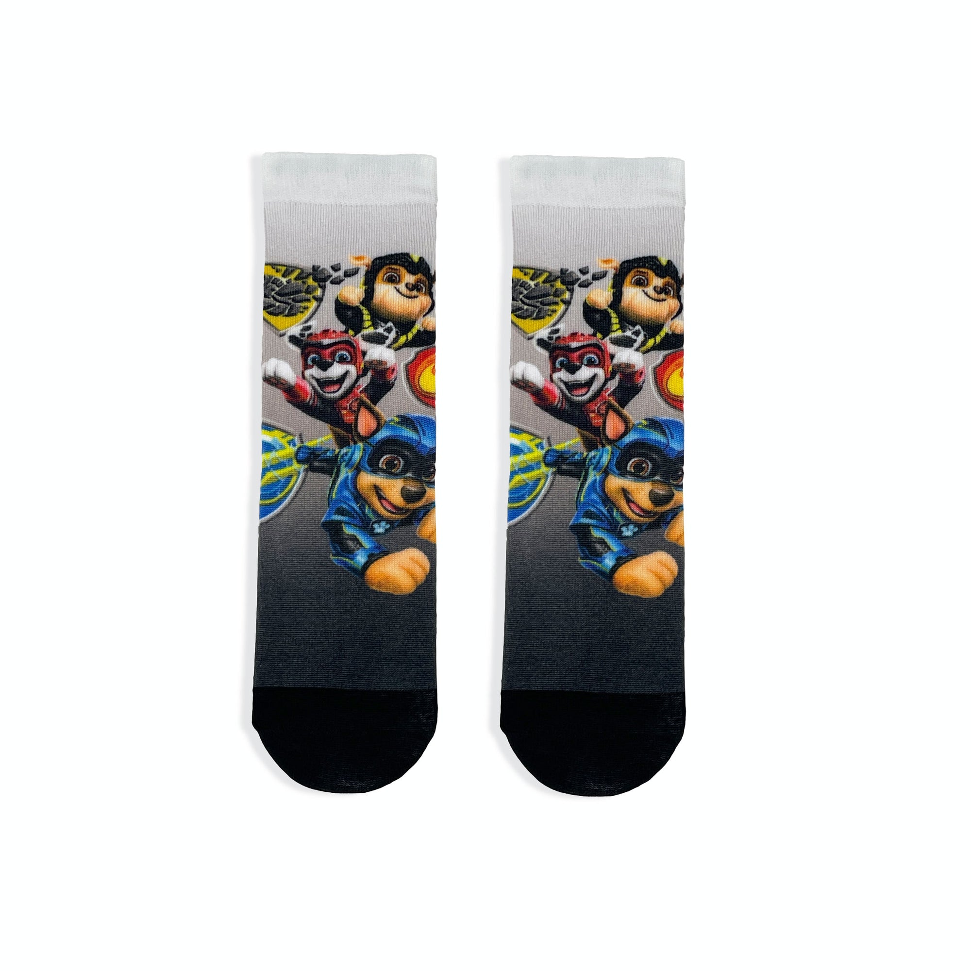 Paw Patrol Mighty Pups Kids Socks | Three Pups | Roy's Boys