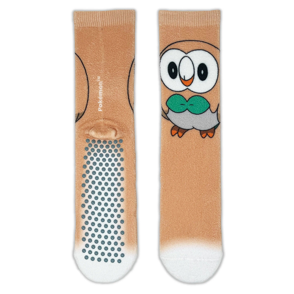Rowlet Pokémon Adult Printed Cosy Socks
