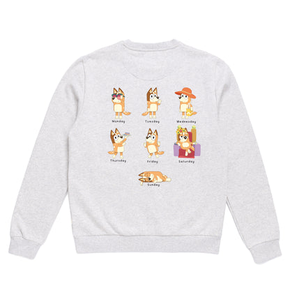 Chilli Days of the Week Adult Sweatshirt