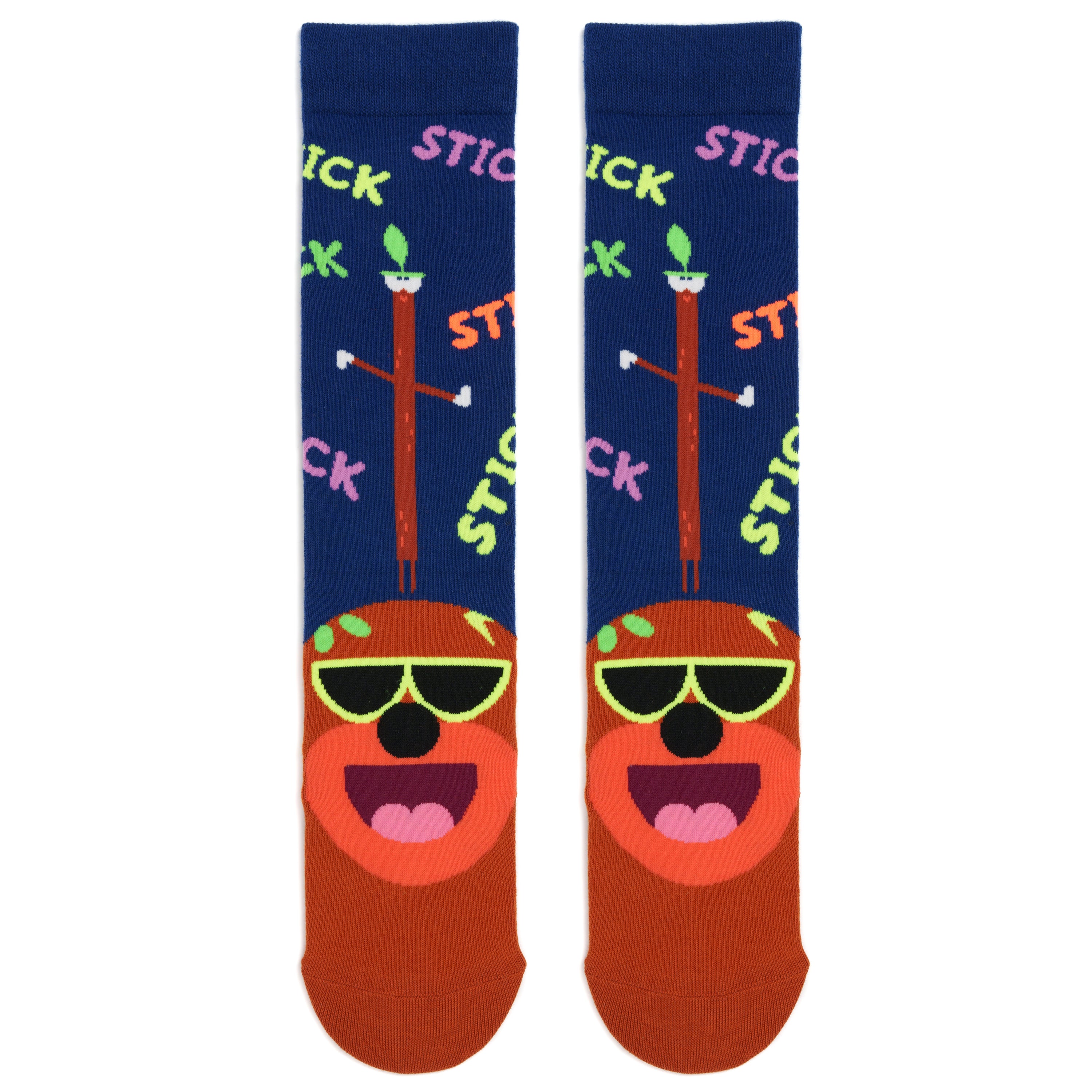 Hey Duggee Stick Neon Adult Socks