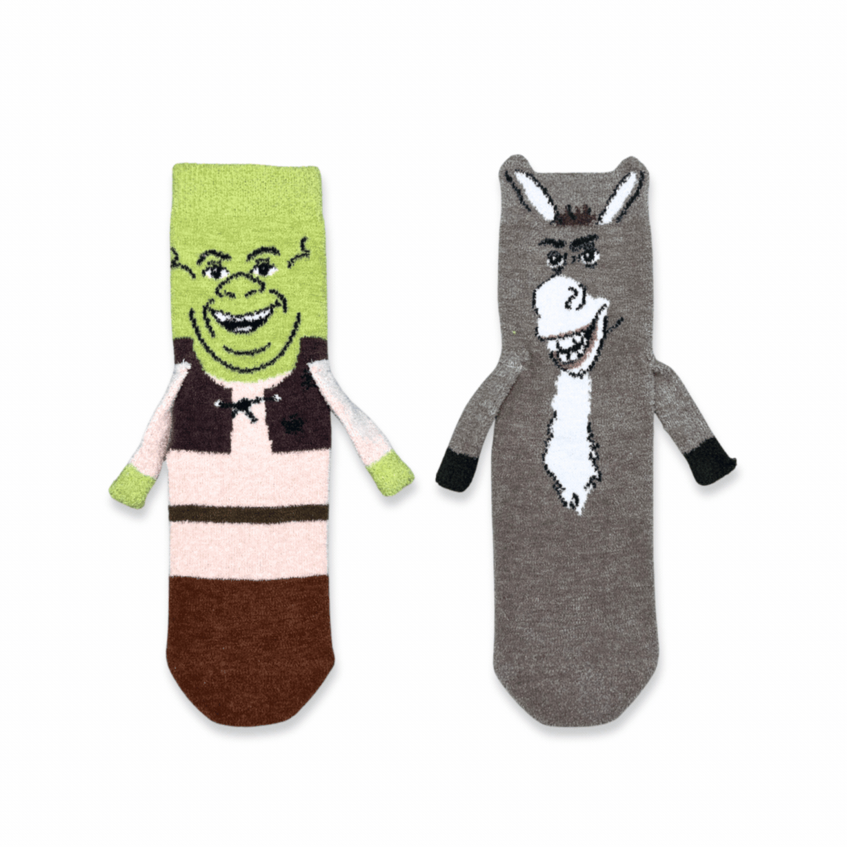 Shrek/Donkey Legs Be Friends Magnetic Holding Hands Kids&
