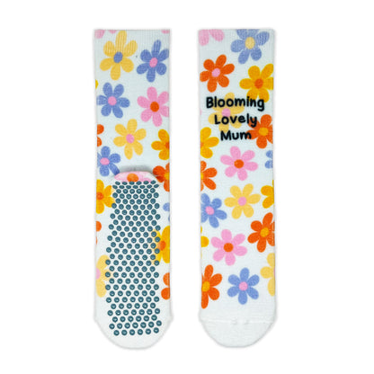 Blooming Lovely Mum Adult Cosy Socks - Roy&