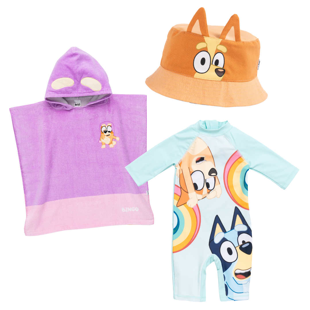 Bluey Beach &amp; Swim Bundle - Rita - Roy&