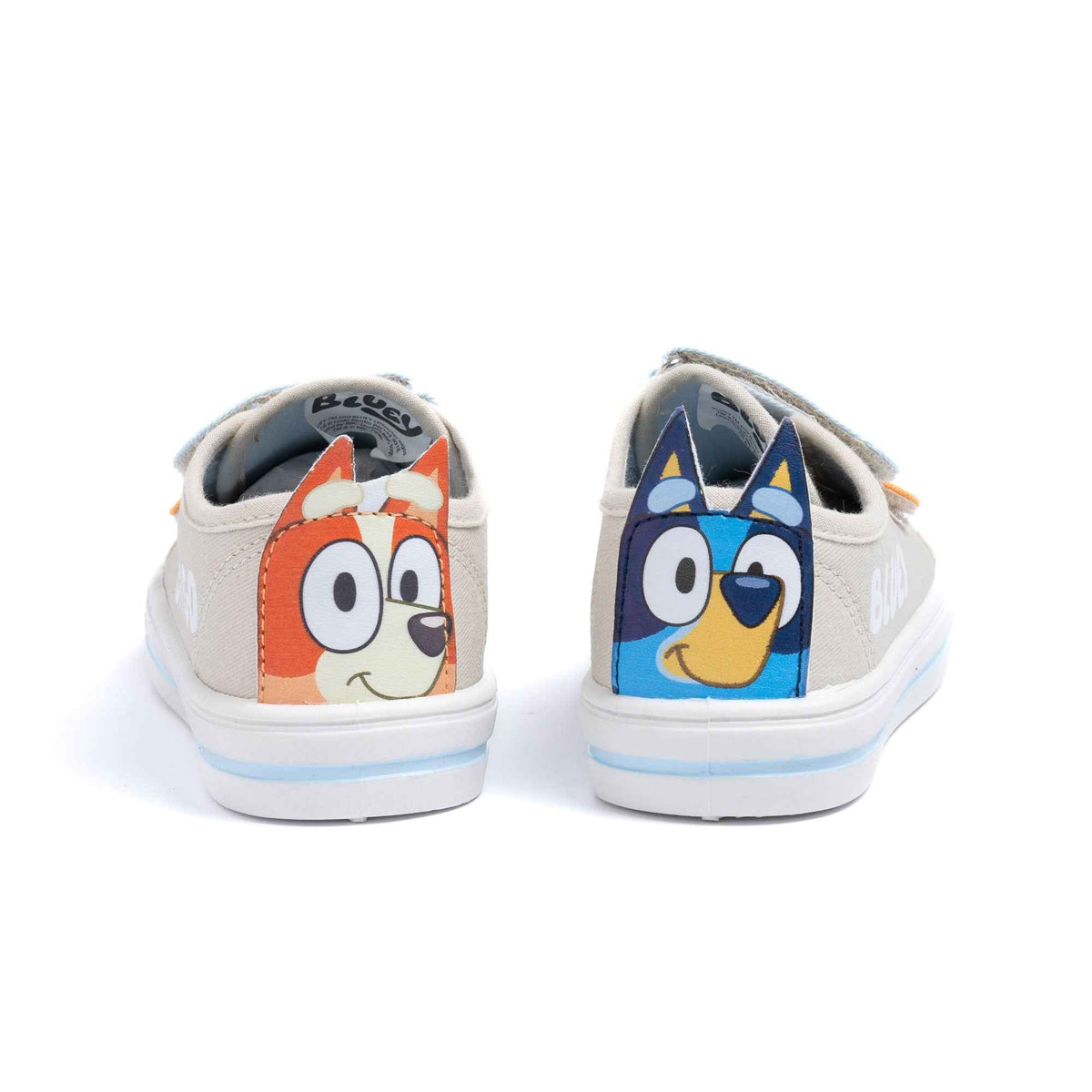 Bluey &amp; Bingo Easy Fasten Kids Canvas Pumps