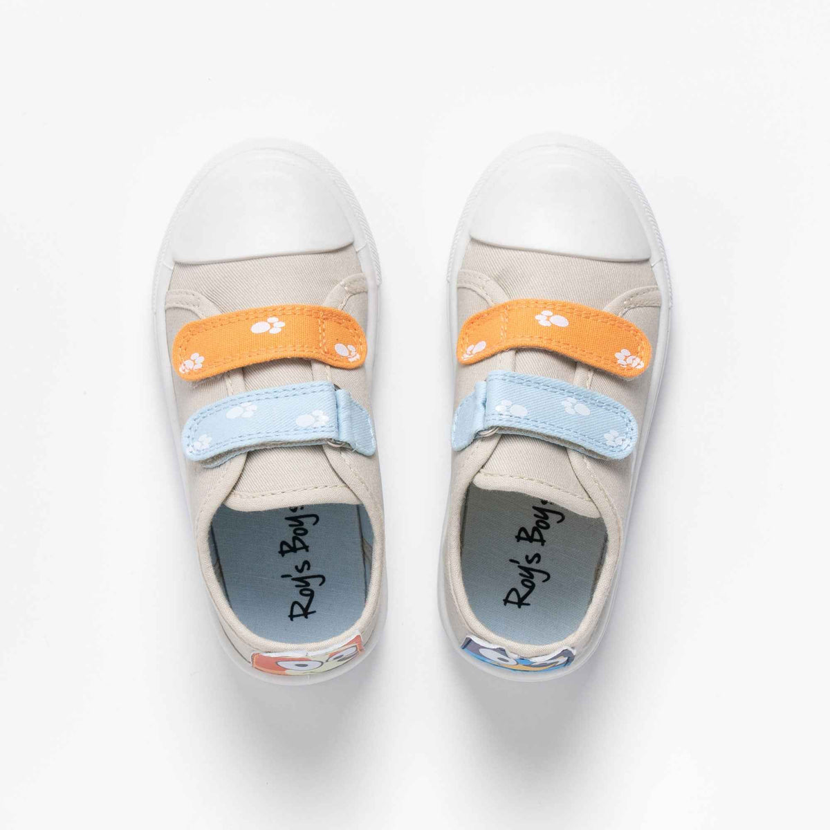 Bluey &amp; Bingo Easy Fasten Kids Canvas Pumps