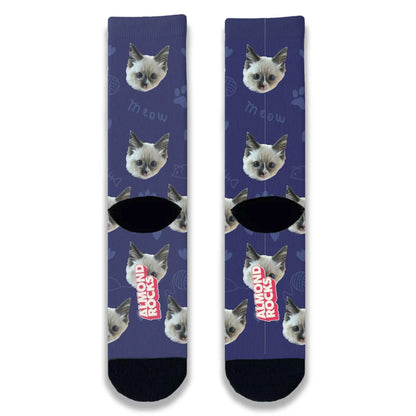 Cat Dad Personalised Socks