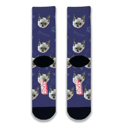 Cat Dad Personalised Socks
